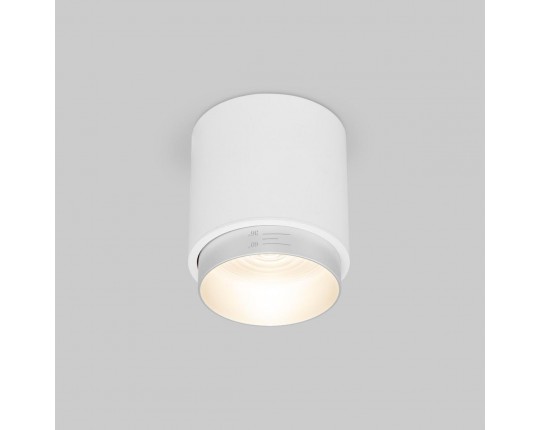 Накладной светодиодный светильник Elektrostandard Cors 25032/LED белый/серебро a062387