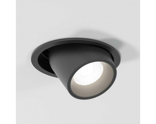 Встраиваемый светодиодный светильник Elektrostandard Conner 25086/LED 8W 4000K черный a063992