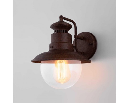 Уличный настенный cветильник Elektrostandard Talli D GL 3002D брауни a038481