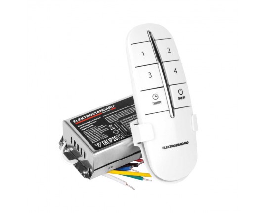 Контроллер для дистанционного управления освещением Elektrostandard 16002/04 IP20 12V 4-канальный a056814 Контроллер для дистанционного управления освещением Elektrostandard 16002/04 IP20 12V 4-канальный a056814
