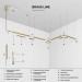 Шинопровод Elektrostandard Brass Line 85223/00 a069638 Шинопровод Elektrostandard Brass Line 85223/00 a069638