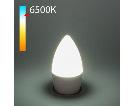 Лампа светодиодная Elektrostandard E27 8W 6500K матовая a048594