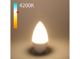 Лампа светодиодная Elektrostandard E14 8W 4200K матовая a048727