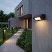 Уличный настенный светодиодный светильник Elektrostandard Dors D LED (35163/D) 3000K черный a072077