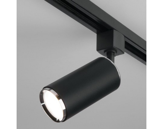 Трековый светильник Elektrostandard Svit GU10 черный/хром MRL 1013 a048166