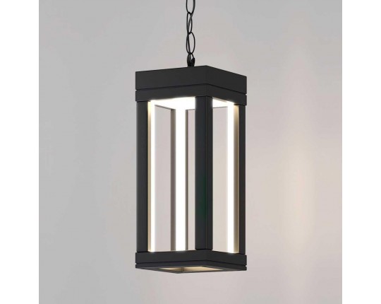 Уличный подвесной светодиодный светильник Elektrostandard Frame 1528 Techno Led черный a051857 Уличный подвесной светодиодный светильник Elektrostandard Frame 1528 Techno Led черный a051857