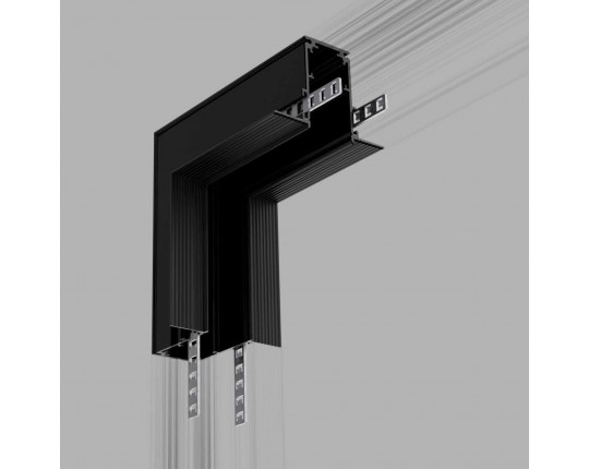 Коннектор угловой для встраиваемого шинопровода Elektrostandard Slim Magnetic 85093/11 a062188