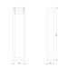 Уличный светодиодный светильник Elektrostandard Dors F LED (35163/F) 3000K черный a072078 Уличный светодиодный светильник Elektrostandard Dors F LED (35163/F) 3000K черный a072078