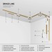 Трековый светильник Elektrostandard Brass Line a071847