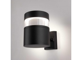 Уличный настенный светодиодный светильник Elektrostandard 1530 Techno Led чёрный a052244
