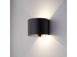Уличный настенный светодиодный светильник Elektrostandard 1518 Techno LED Blade черный a038828