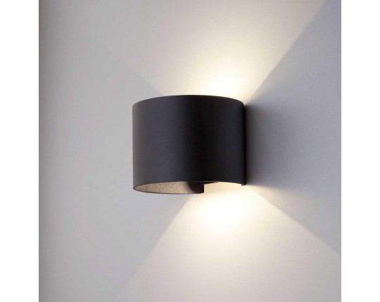 Уличный настенный светодиодный светильник Elektrostandard 1518 Techno LED Blade черный a038828