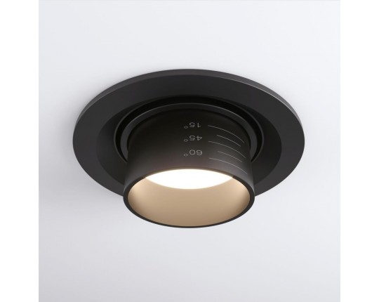 Встраиваемый светодиодный светильник Elektrostandard 9920 LED 15W 4200K черный a052478