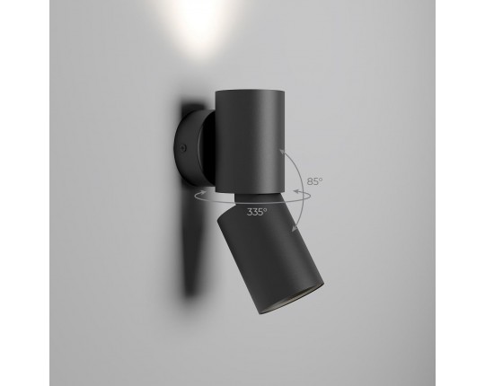 Настенный светодиодный светильник Elektrostandard Deep 40126/LED черный a062926