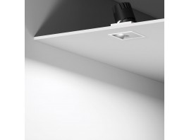 Встраиваемый светодиодный светильник Elektrostandard Inline 25091/LED 10W 4000K белый/хром a064614