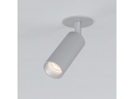 Встраиваемый светодиодный спот Elektrostandard Diffe 25039/Led серебряный a058219