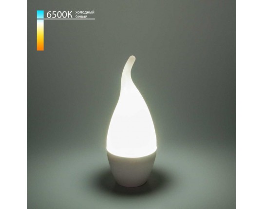 Лампа светодиодная Elektrostandard E14 6W 6500K матовая a049159