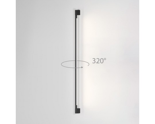 Уличный настенный светодиодный cветильник Elektrostandard Argos 35121/D черный a069887
