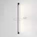 Уличный настенный светодиодный cветильник Elektrostandard Argos 35121/D черный a069887