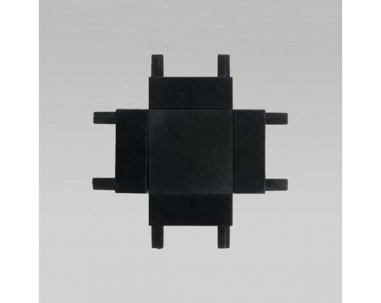 Соединитель четырёхсторонний для накладного шинопровода Elektrostandard Flat Magnetic 85003/00 черный a063738