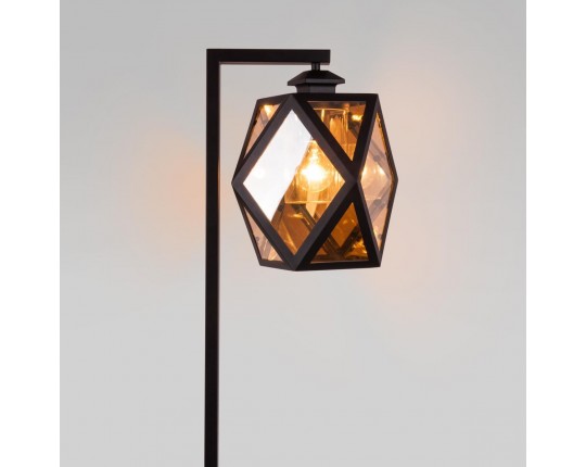 Уличный светильник Elektrostandard Ambra 35133/F черный a056235