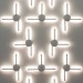 Уличный настенный светодиодный светильник Elektrostandard 1665 Techno LED Lever белый a040501