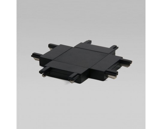 Соединитель четырёхсторонний для накладного шинопровода Elektrostandard Flat Magnetic 85003/00 черный a063738