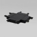 Соединитель четырёхсторонний для накладного шинопровода Elektrostandard Flat Magnetic 85003/00 черный a063738