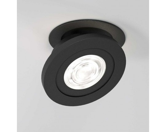 Встраиваемый светодиодный светильник Elektrostandard Surf 25084/LED 6W 4000K черный a063675
