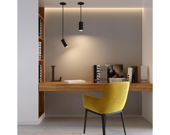Подвесной светодиодный светильник Elektrostandard Drop 50222 LED черный a061482