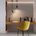 Подвесной светодиодный светильник Elektrostandard Drop 50222 LED черный a061482