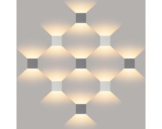 Уличный настенный светодиодный светильник Elektrostandard 1548 Techno LED Winner серый a038411 Уличный настенный светодиодный светильник Elektrostandard 1548 Techno LED Winner серый a038411
