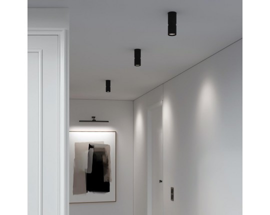 Потолочный светодиодный светильник Elektrostandard Kayo 25048/LED 12W 4000К черный a064726