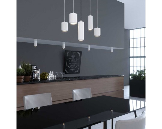 Подвесной светодиодный светильник Elektrostandard Onde 50249 LED 15W 4000K белый a064203