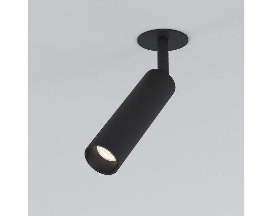 Встраиваемый светодиодный спот Elektrostandard Diffe 25040/Led черный a058226 Встраиваемый светодиодный спот Elektrostandard Diffe 25040/Led черный a058226