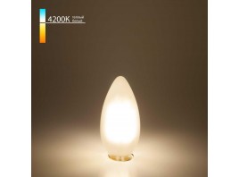 Лампа светодиодная филаментная Elektrostandard BLE1427 E14 9W 4200K матовая a050133