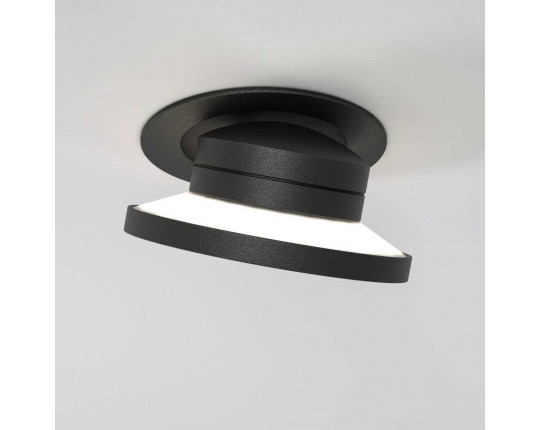Встраиваемый светодиодный светильник Elektrostandard Surf 25084/LED 6W 4000K черный a063675