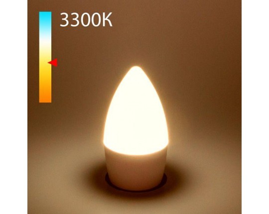 Лампа светодиодная Elektrostandard E27 8W 3300K матовая a048352