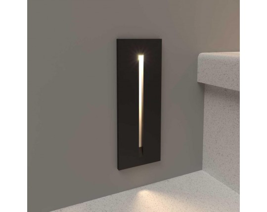 Встраиваемый светодиодный светильник Elektrostandard Step 8 40108/Led черный a055592