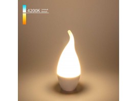 Лампа светодиодная Elektrostandard E14 6W 4200K матовая a049158