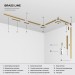 Шинопровод накладной Elektrostandard Brass Line 85227/00 a072146