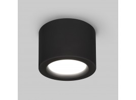 Потолочный светодиодный светильник Elektrostandard DLR026 6W 4200K черный матовый a040441