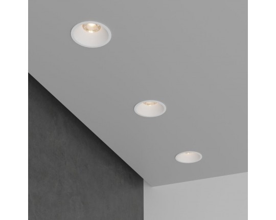 Встраиваемый светодиодный светильник Elektrostandard Lin 15266/LED 7W 3000K WH белый a063925