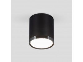 Потолочный светодиодный светильник Elektrostandard DLR024 6W 4200K черный матовый a039018