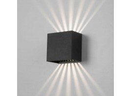 Уличный настенный светодиодный светильник Elektrostandard Sole 35149/D черный a058892