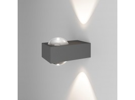 Уличный настенный светильник со светодиодами Elektrostandard Lenses a070452