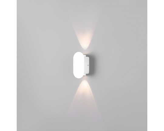 Уличный настенный светодиодный светильник Elektrostandard Mini Light 35153/D белый a060880