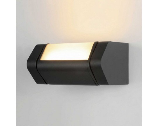 Уличный настенный светодиодный светильник Elektrostandard Dors D LED (35163/D) 3000K черный a072077