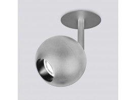 Встраиваемый светодиодный спот Elektrostandard Ball 9926 LED 12W 4200K серебро a053739