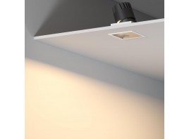 Встраиваемый светодиодный светильник Elektrostandard Inline 25091/LED 10W 3000K белый/хром a064615